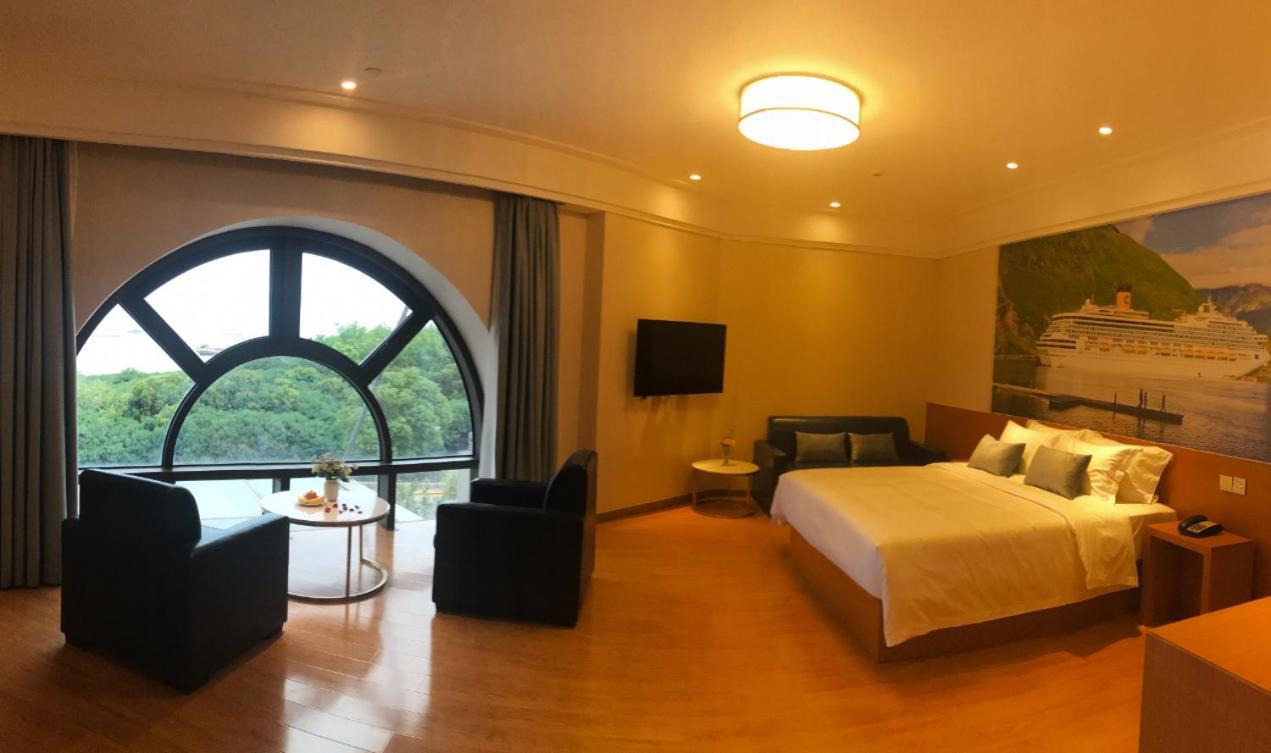 Linjiang International Cruise Hotel Baoyang Road Shanghai Esterno foto
